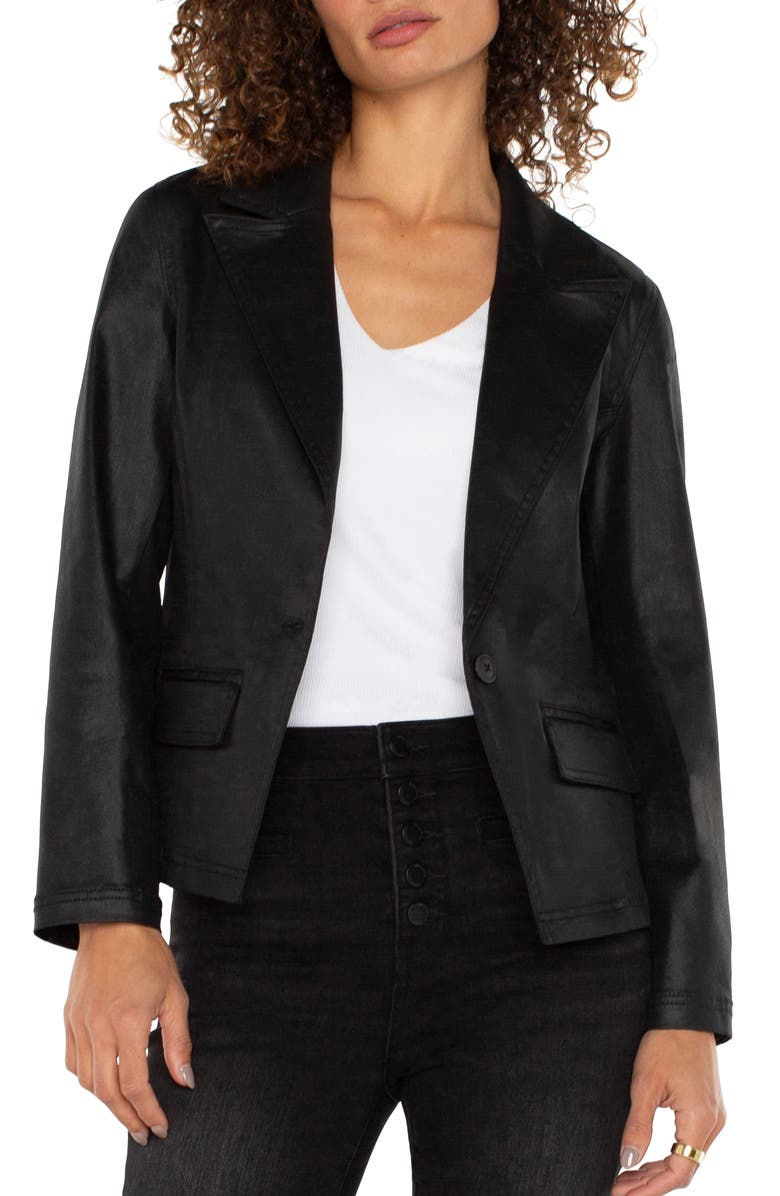 Liverpool Los Angeles One-Button Blazer, Alternate, color, 