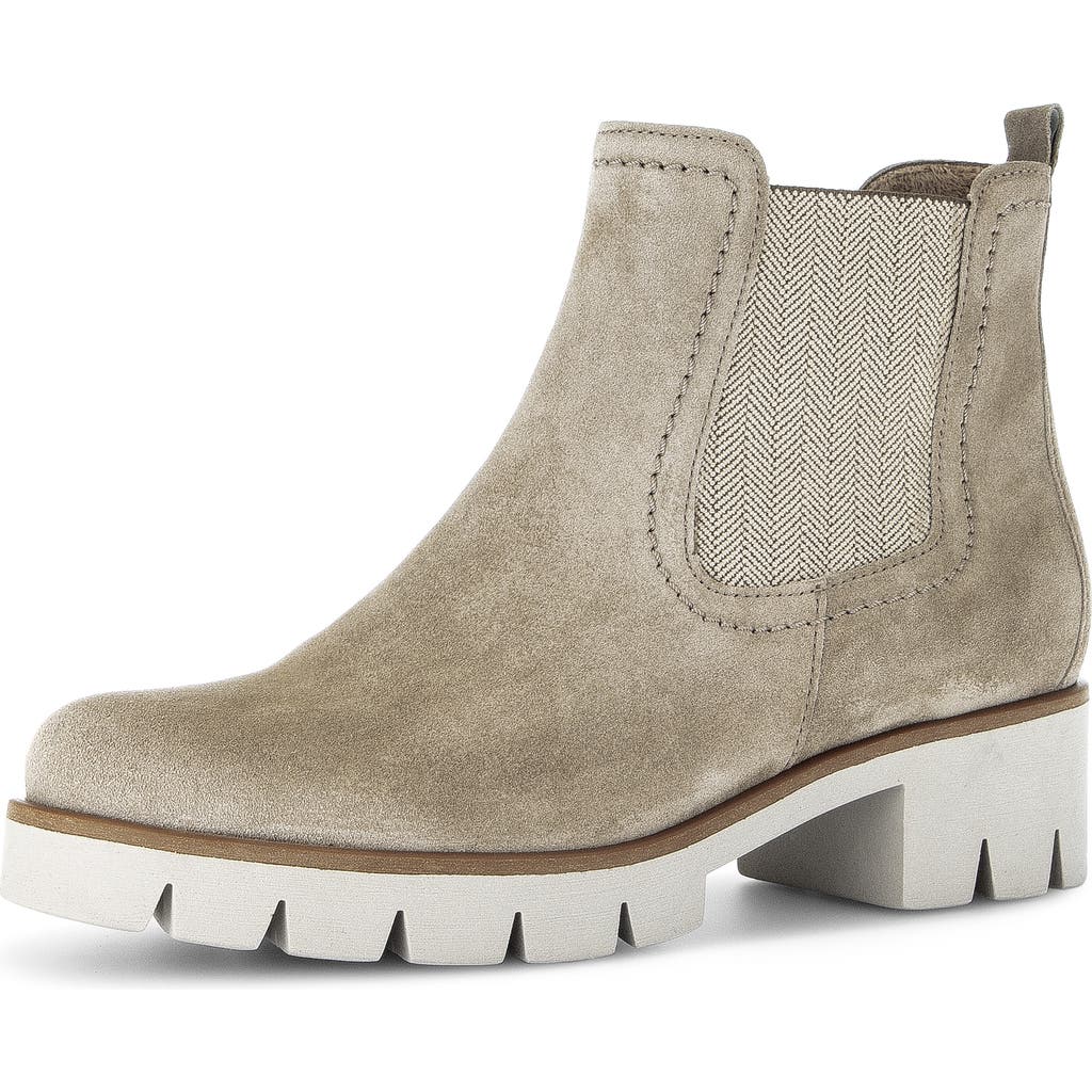 Gabor 71.710 Lug Sole Boot In Gray
