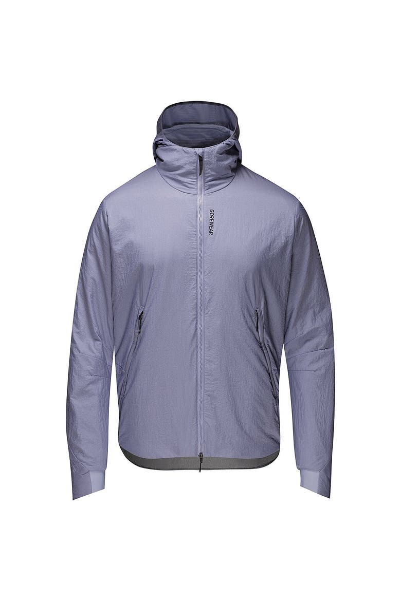 Concurve Windstopper Insulated Hooded Jacket - Men's, Main, color, Amethyst Grey