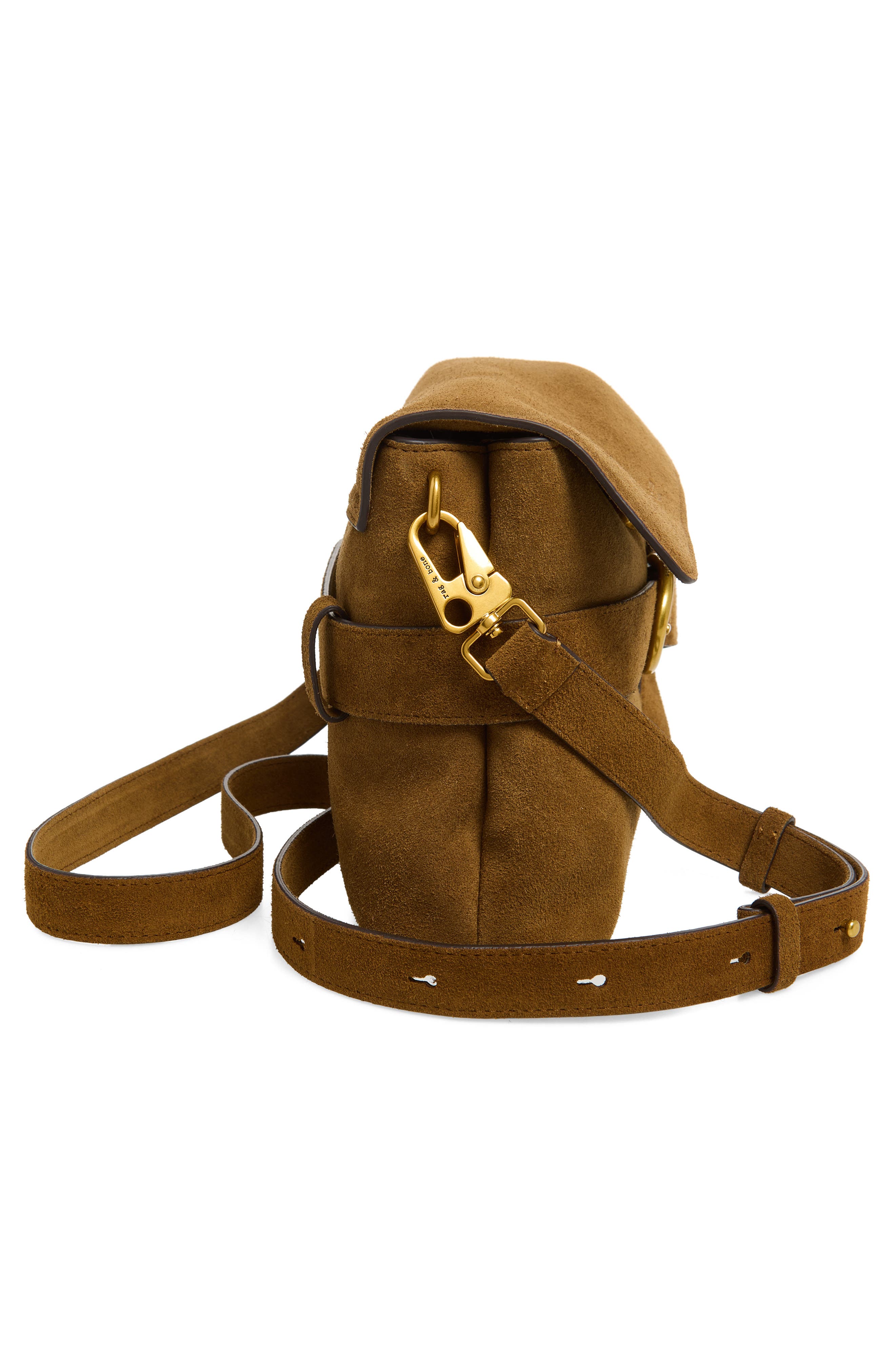 rag & bone Lexington Flap Bag, Alternate, color, Golden Brown