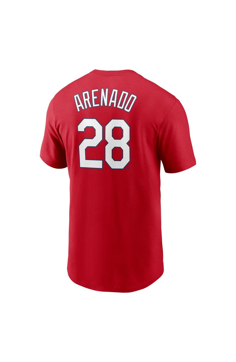 Nike Men's Nike Nolan Arenado Red St. Louis Cardinals Name & Number T-Shirt, Alternate, color, Red