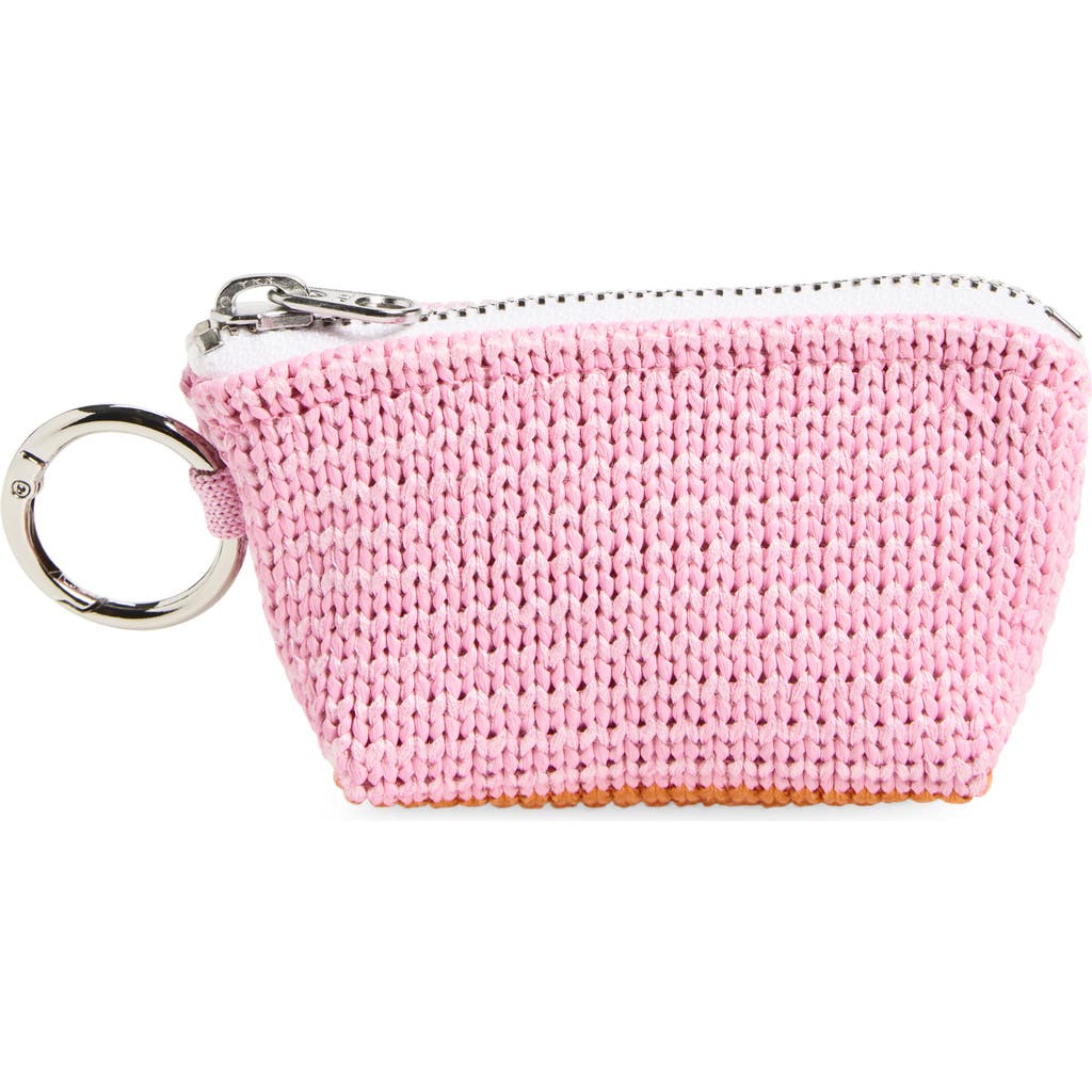 Verloop Pouch Bag Charm In Pink