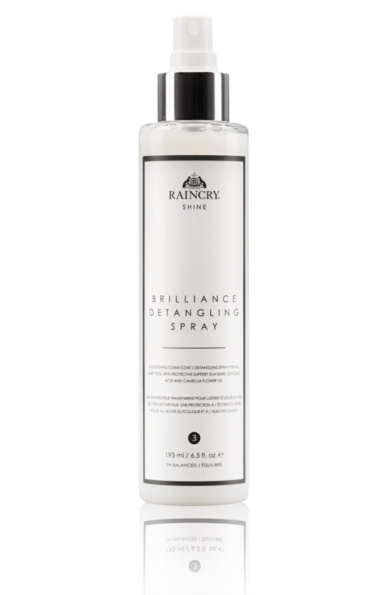 Raincry Brilliance Detangling Spray, Main, color,