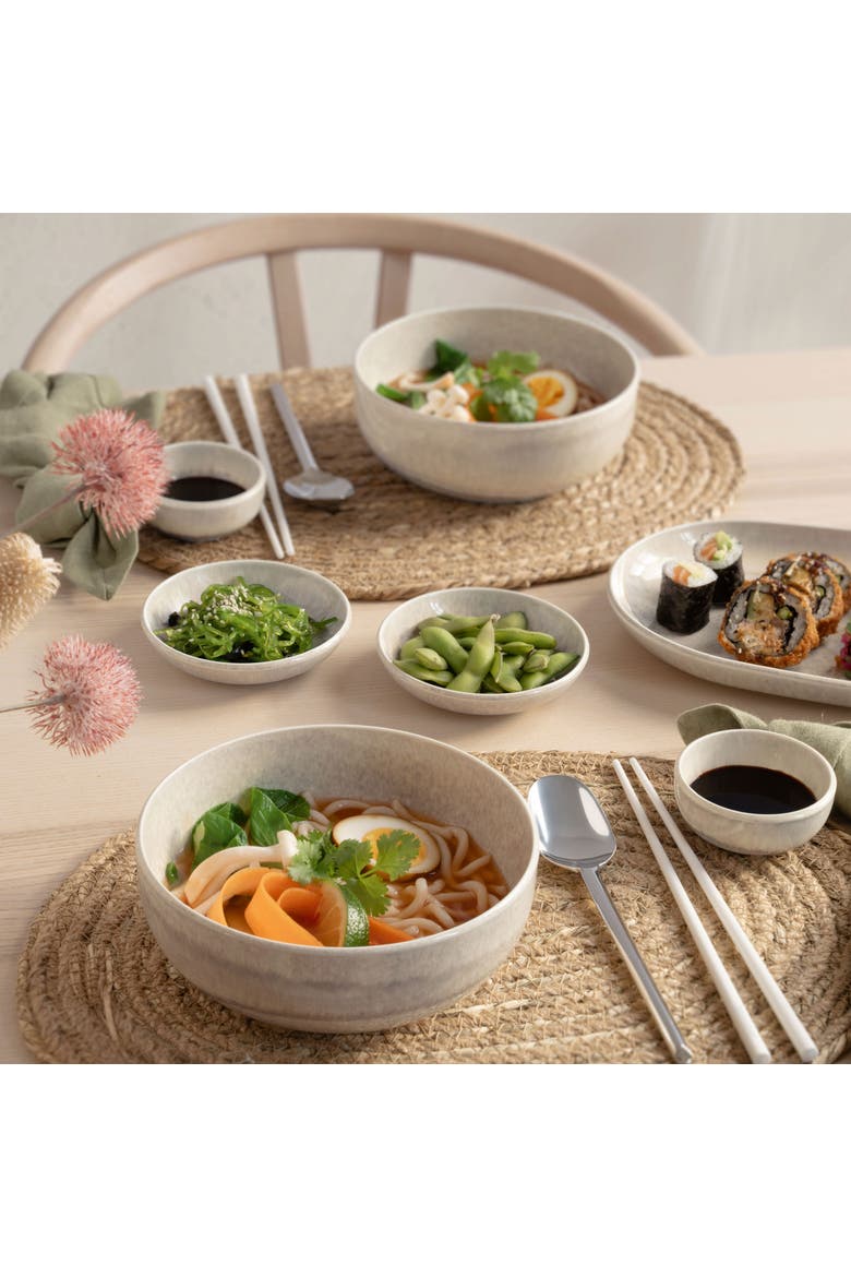 Soup Passion Chopstick Pair, Alternate, color, White
