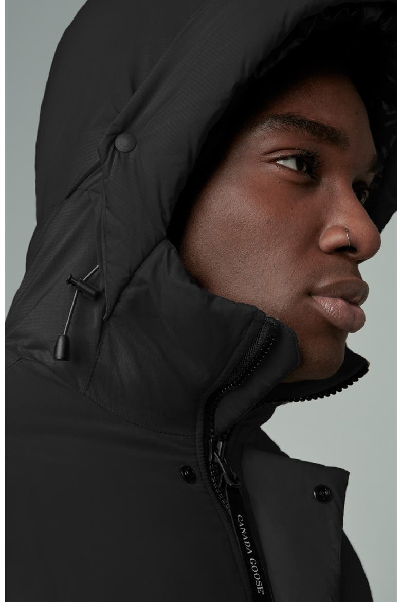 Armstrong 750 Fill Power Down Jacket, Alternate, color, BLACK