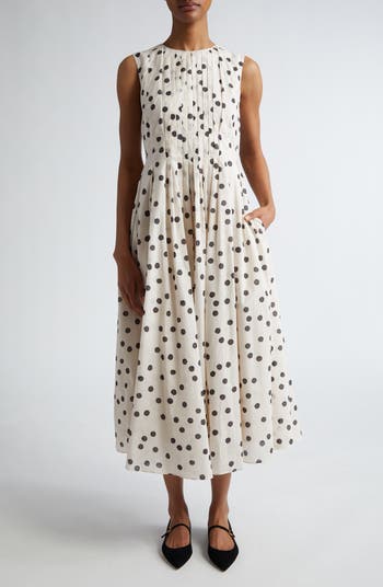 【送料&関税込】Max Mara Studio tactical Dress In Polka Dot 000817854-R592487006-1?$large$