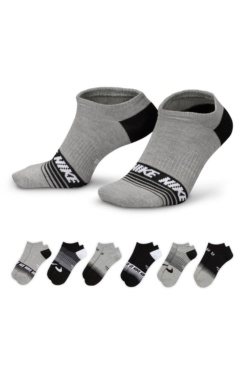 Nike Assorted 6-Pack Dri-FIT Low Cut Socks, Alternate, color,