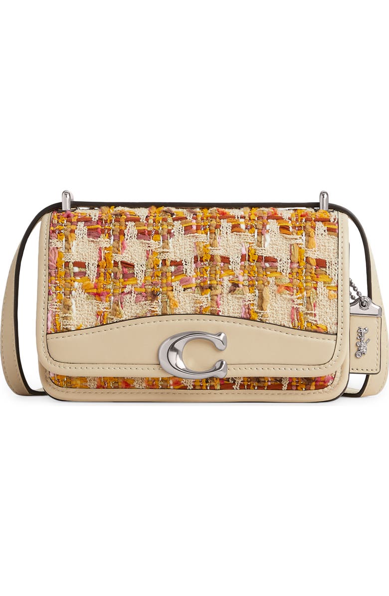 COACH Bandit Tweed Crossbody Bag, Main, color,
