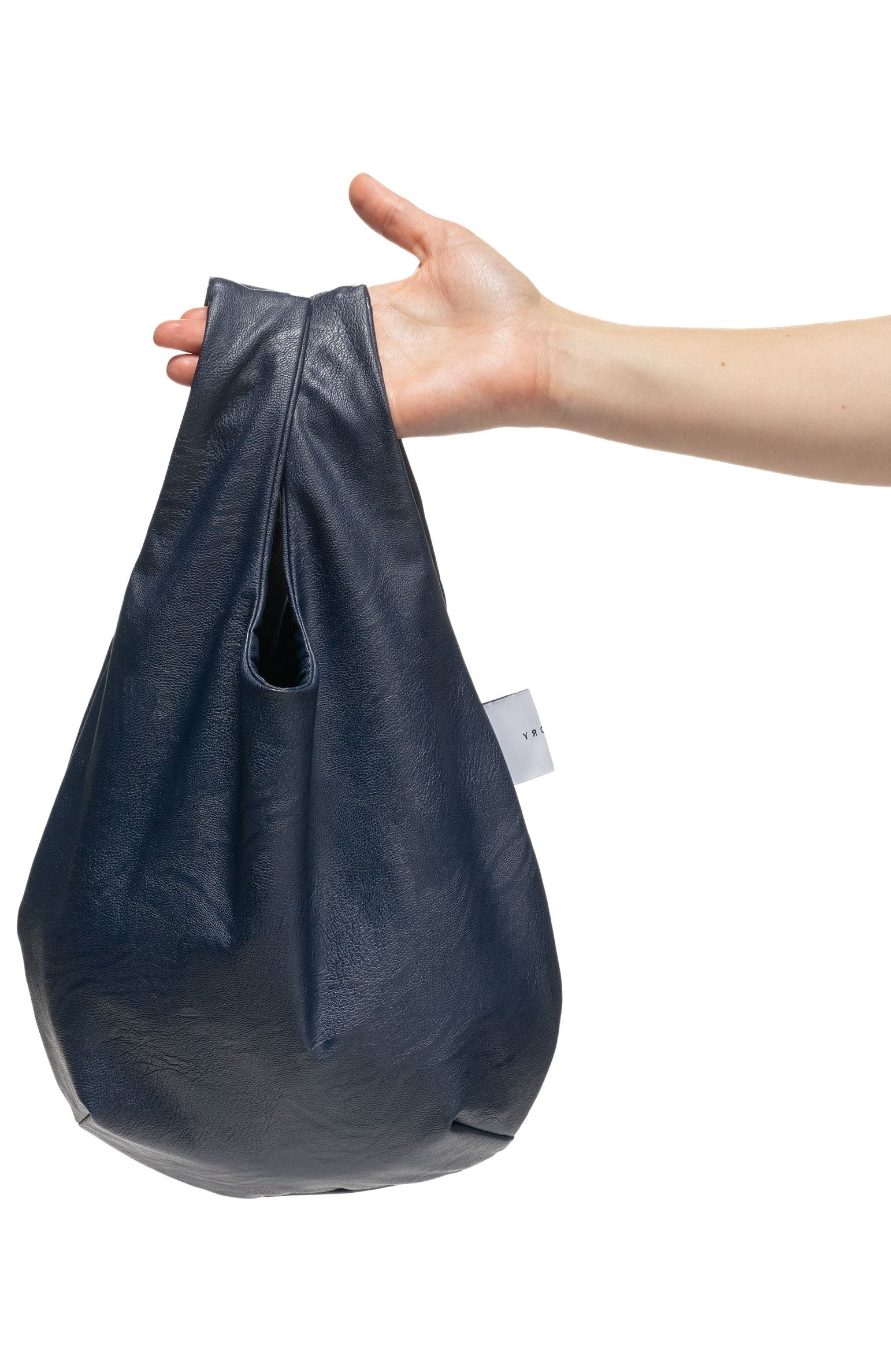 Priory Egg Tote - Vegan Leather, Alternate, color, Blue Nile