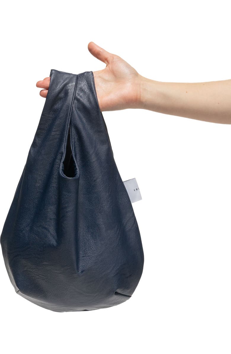 Priory Egg Tote - Vegan Leather, Alternate, color, Blue Nile