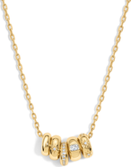 Electric Picks Oak Necklace