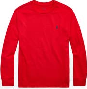 Polo Ralph Lauren Kids' Long Sleeve Cotton Jersey T-Shirt