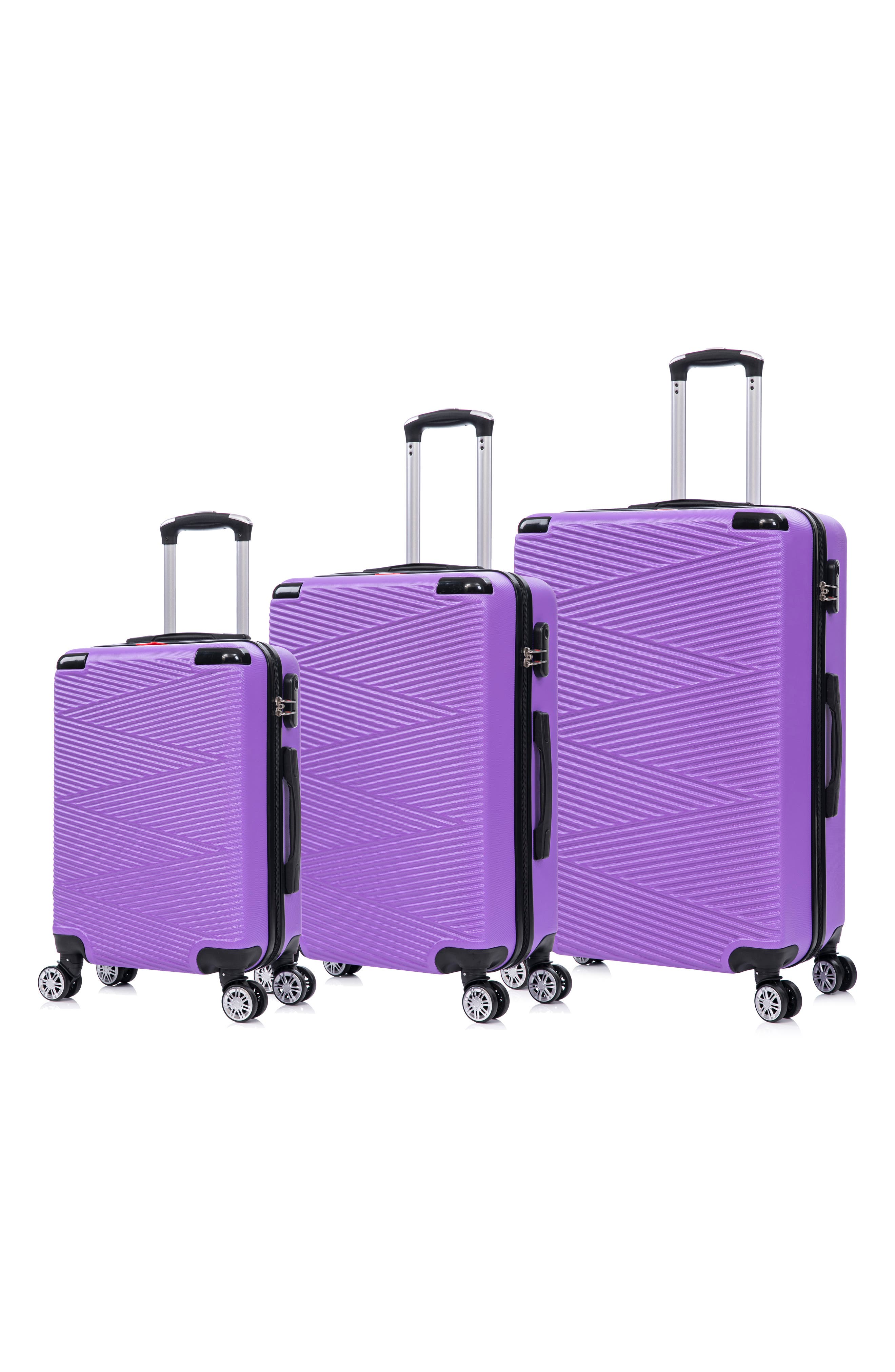 Verossa 3-Piece Hardside Spinner Luggage Set
