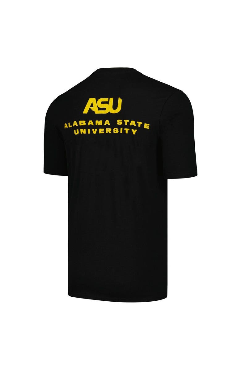 FISLL Men's FISLL Black Alabama State Hornets Applique T-Shirt, Alternate, color, Black