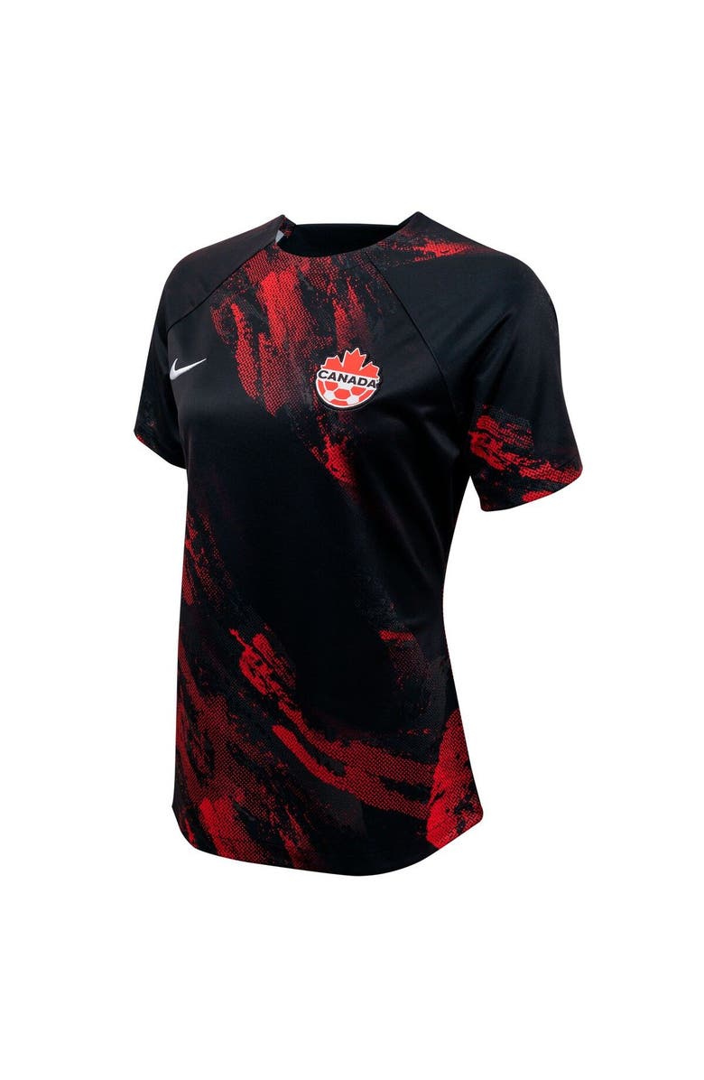 Nike Women's Nike Black Canada Women's National Team 2023 Pre-Match Training Jersey, Alternate, color, Black
