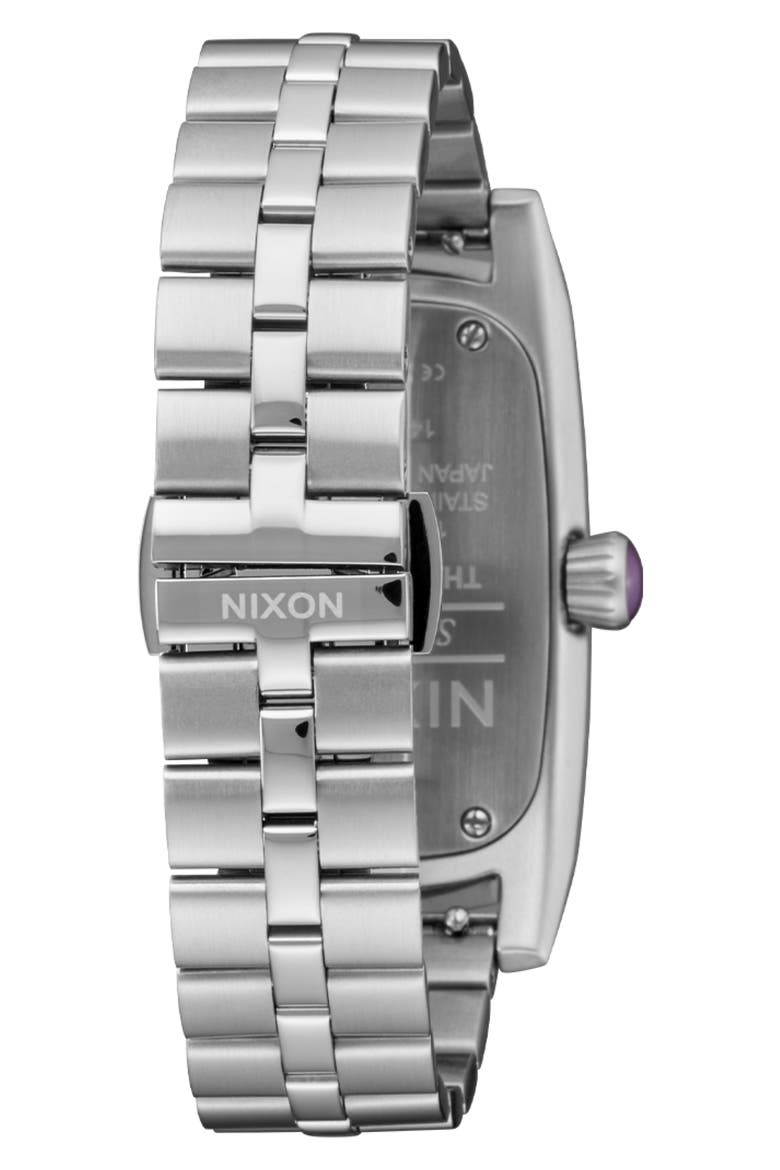 Frankie Bracelet Watch, 24mm, Alternate, color, MID CENT / SILVER / PURPLE SUN