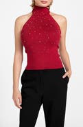 GUESS Minara Turtleneck Halter Sweater