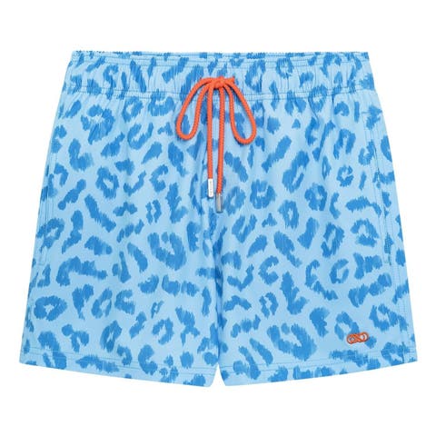 4.25" Le Club Eco-Friendly 4 Way Stretch Men's Swim Trunks