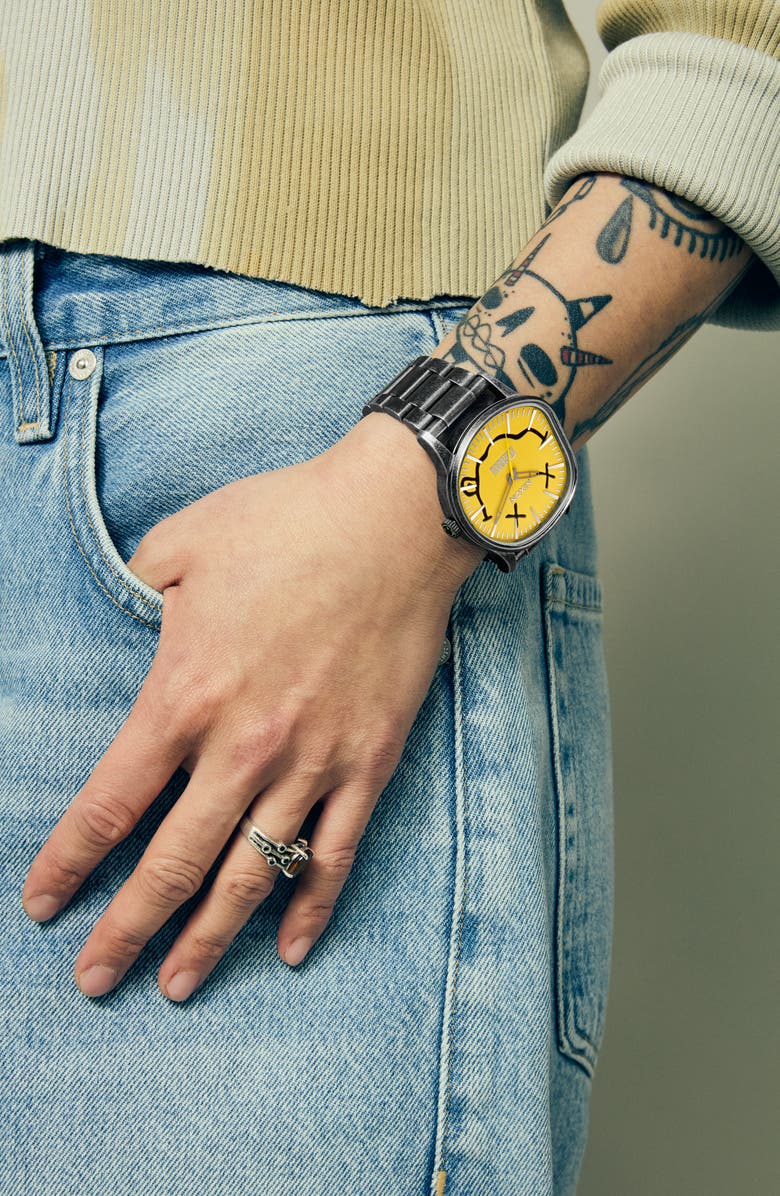 Nixon Nirvana Sentry Wobble Bracelet Watch, 42mm, Alternate, color,