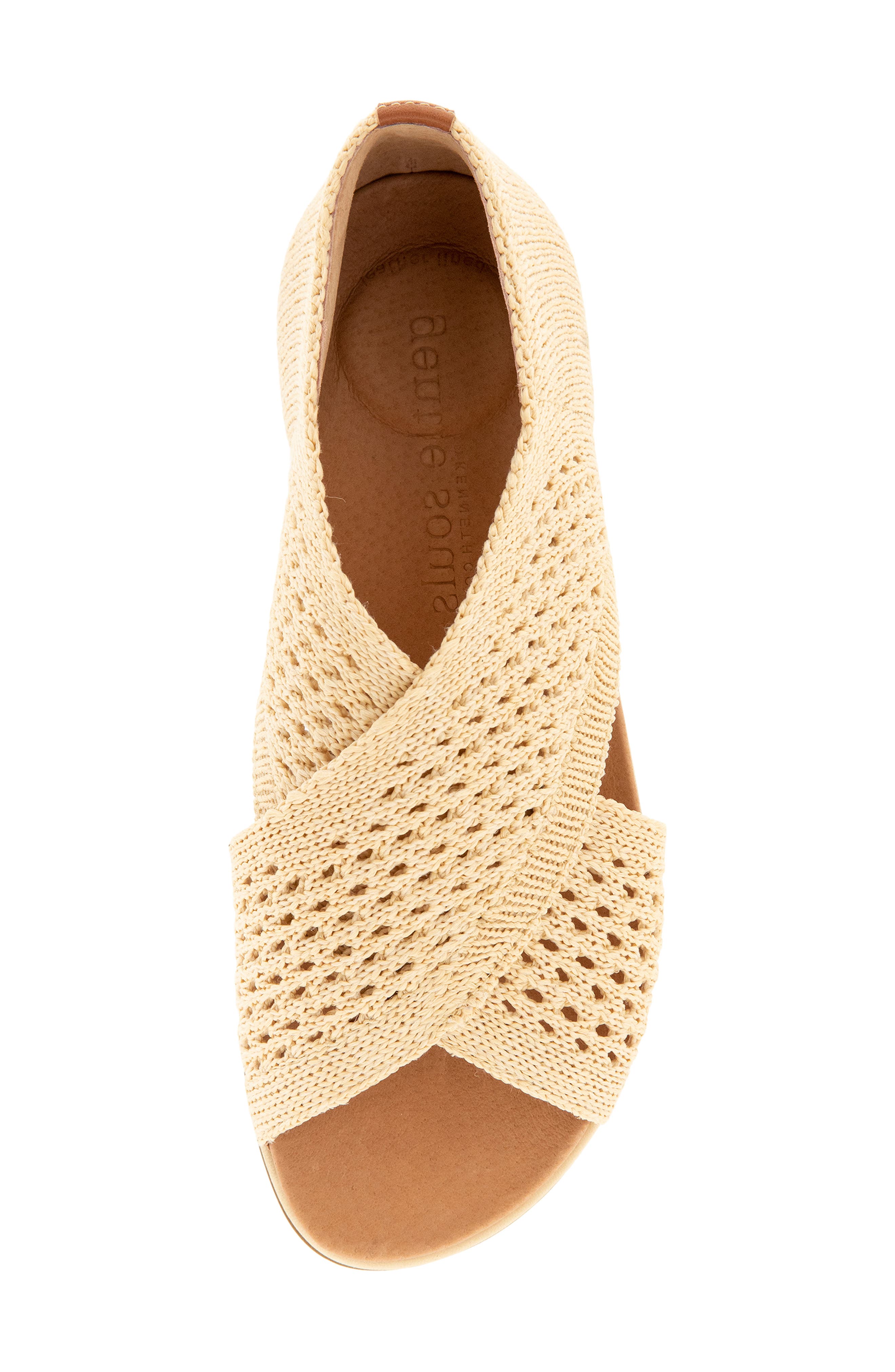 Laniey Sandal, Alternate, color, NATURAL KNIT