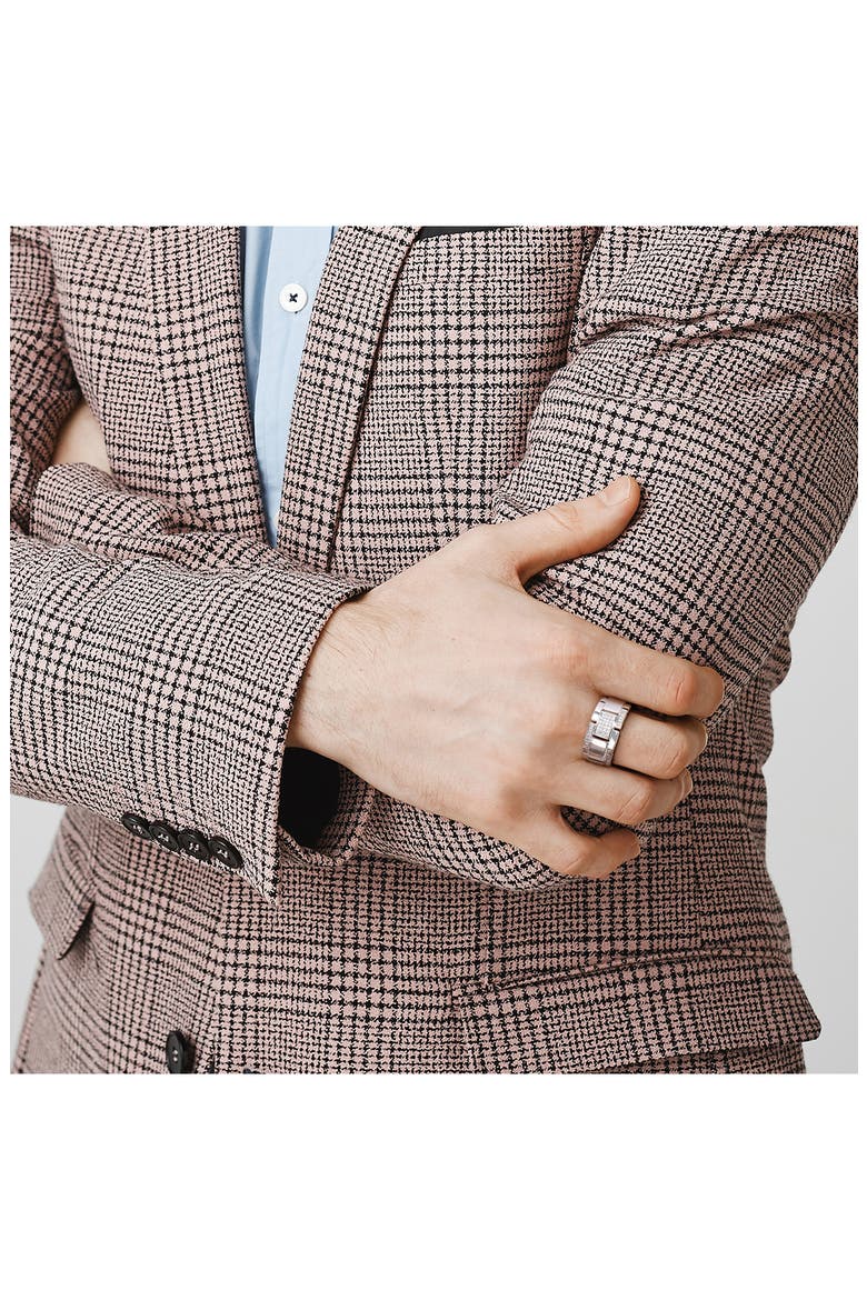 Men's Diamond Ring, Alternate, color, SILVER