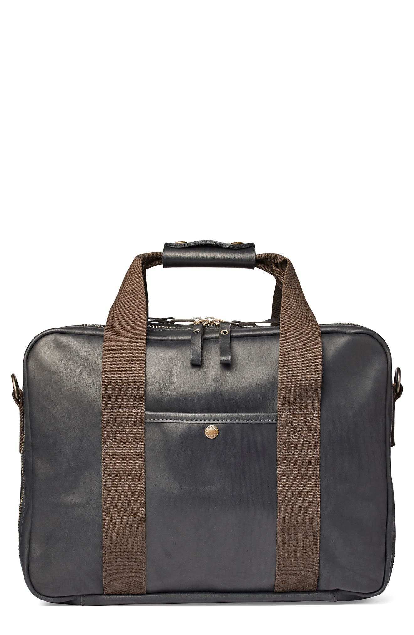 Filson Dawson Leather Briefcase, Alternate, color, 