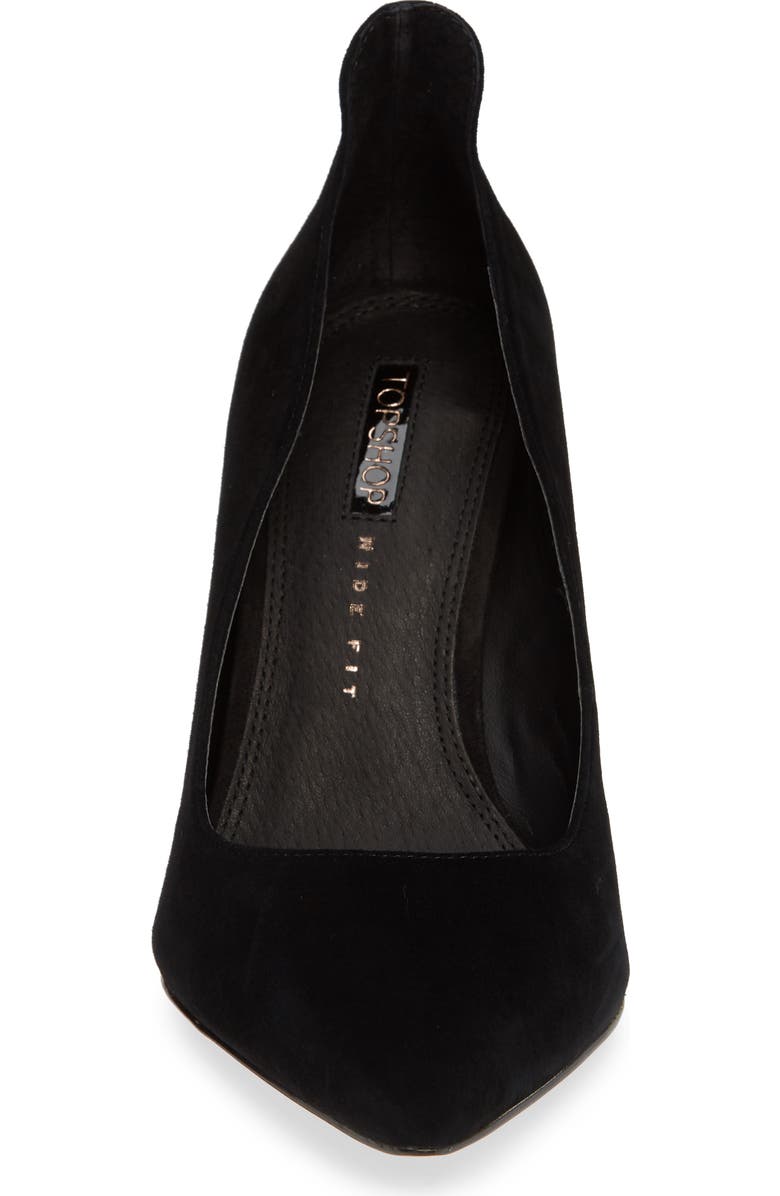 Topshop Sammy Court Pump, Alternate, color,