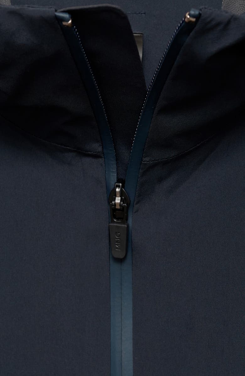 MANGO Thermoregulating Waterproof Hooded Jacket, Alternate, color,