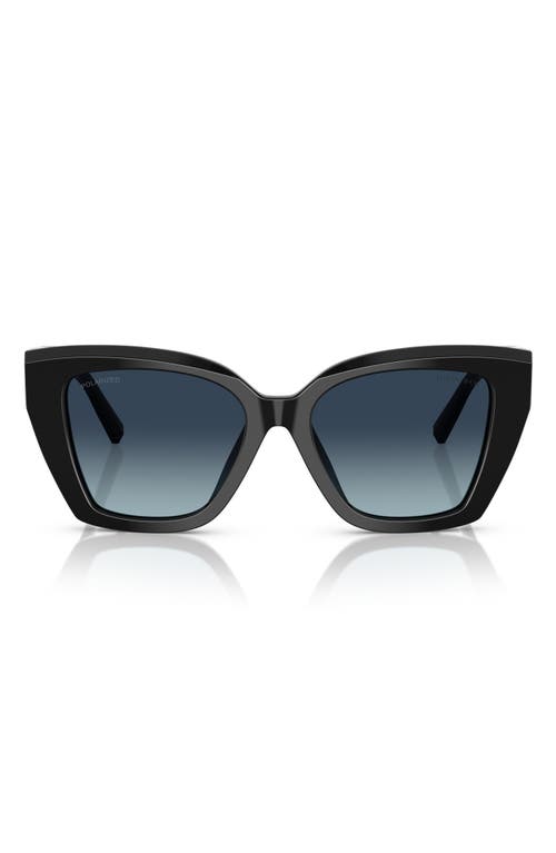 Tiffany & Co Cat Eye Sunglasses In Black