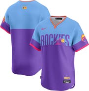 Nike Men's Nike  Purple/Light Blue Colorado Rockies 2025 City Connect Limited Jersey
