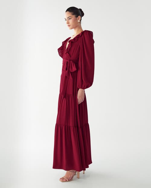 Willa Tylah Maxi Dress In Red