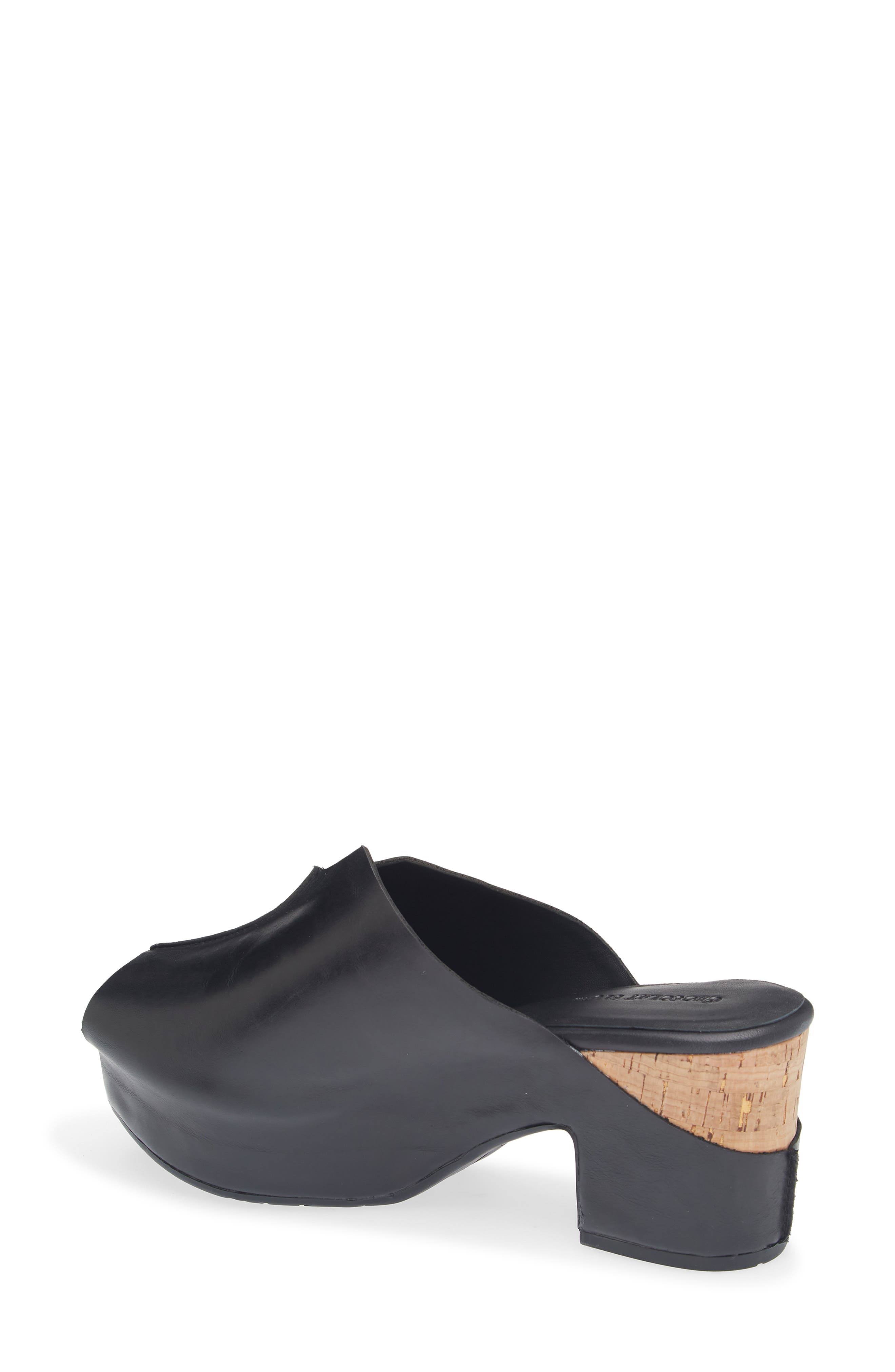 Chocolat Blu Gamma Peep Toe Platform Slide Sandal, Alternate, color, 