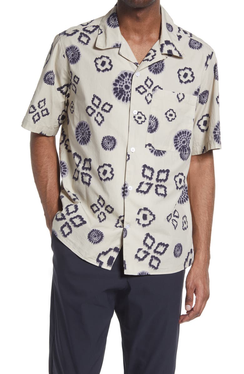 NN07 Men's Julio Short Sleeve Button-Up Shirt, Main, color,