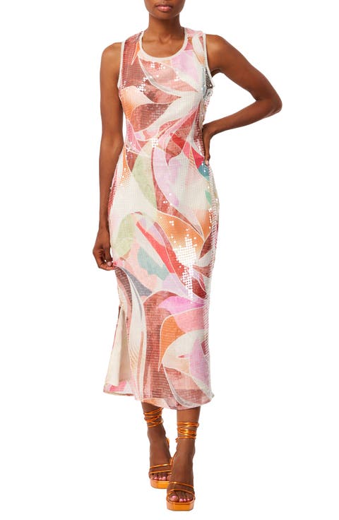 Louella Sequin Midi Dress