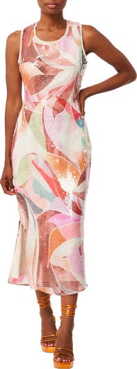 Louella Sequin Midi Dress