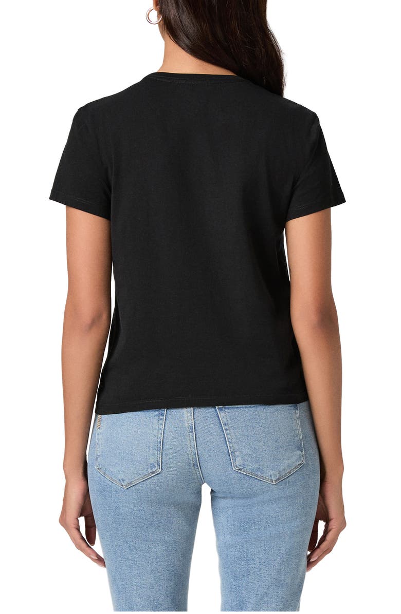 PAIGE Haven Pima Cotton T-Shirt, Alternate, color, Black