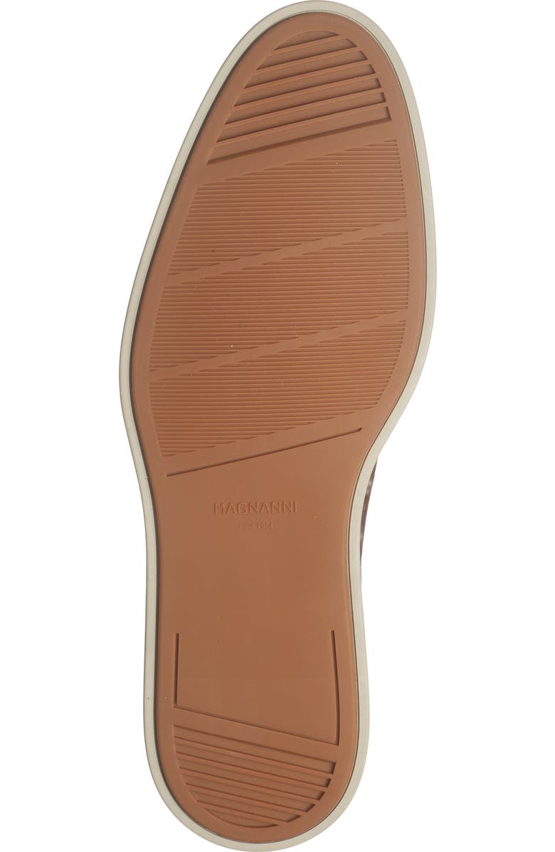 Magnanni Lello Castagna Suede Boot, Alternate, color, Castagna Brik Suede