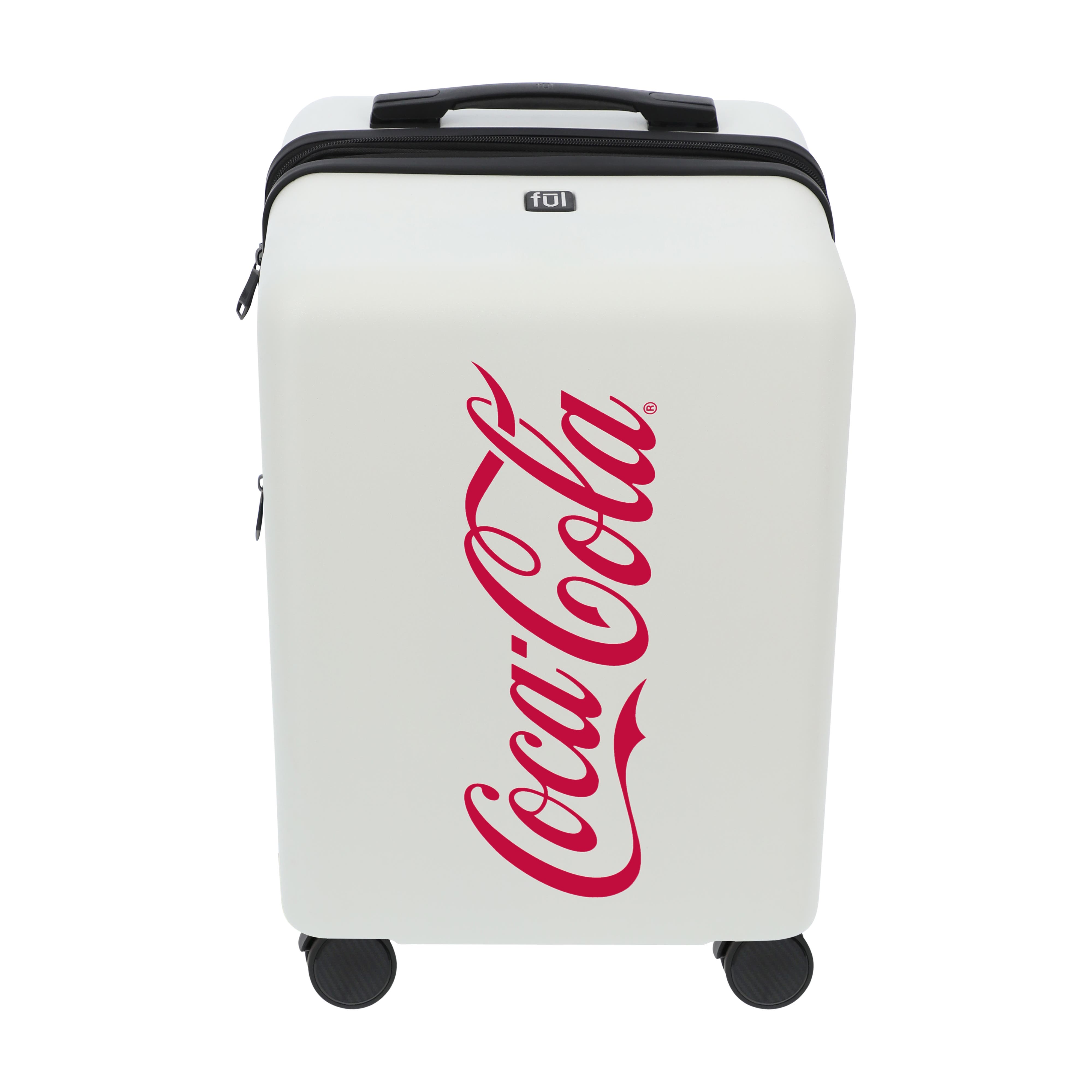 Ful COCA COLA 22.5" CARRY-ON LUGGAGE, Alternate, color, White