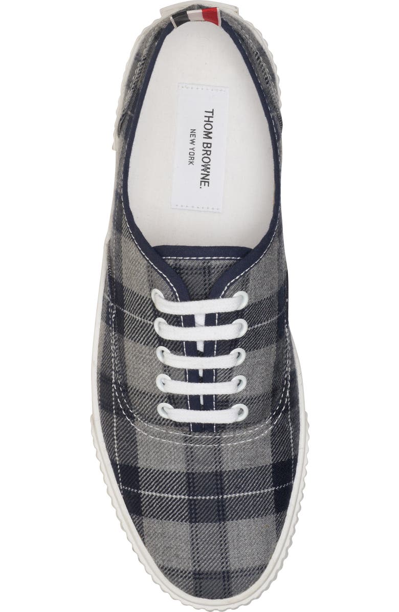 Thom Browne Heritage Tartan Wool Sneaker, Alternate, color,