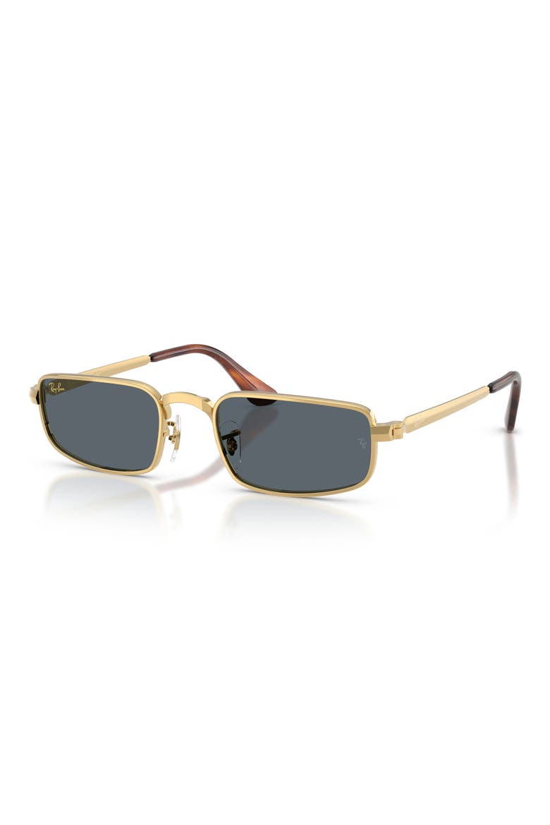 54mm Pillow Sunglasses, Alternate, color, ARISTA / BLUE