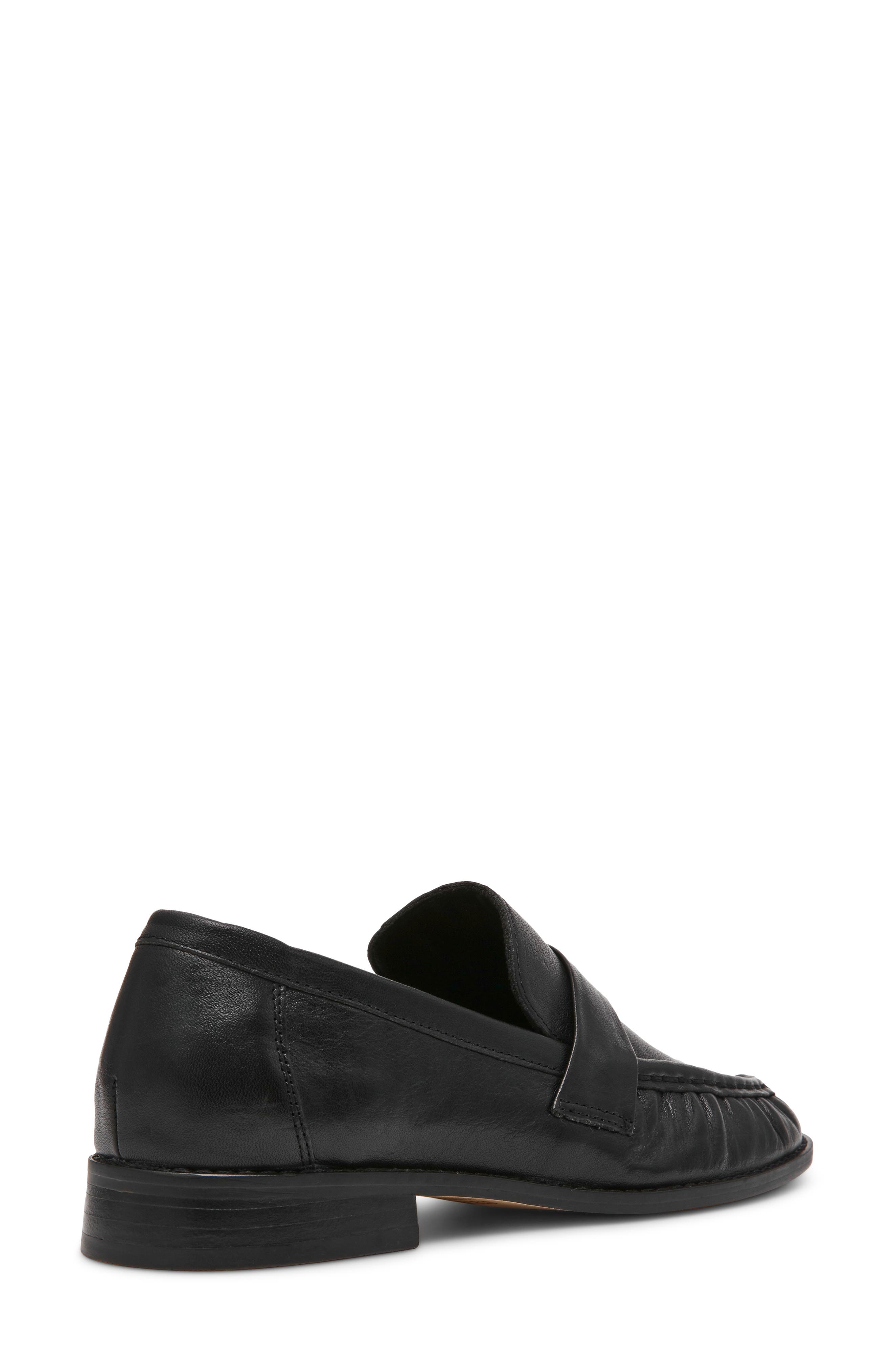 Ronie Leather Loafer, Alternate, color, BLACK LEATHER