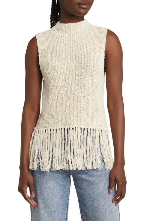 Astrid Fringe Hem Knit Tank