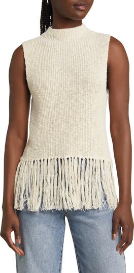 Astrid Fringe Hem Knit Tank