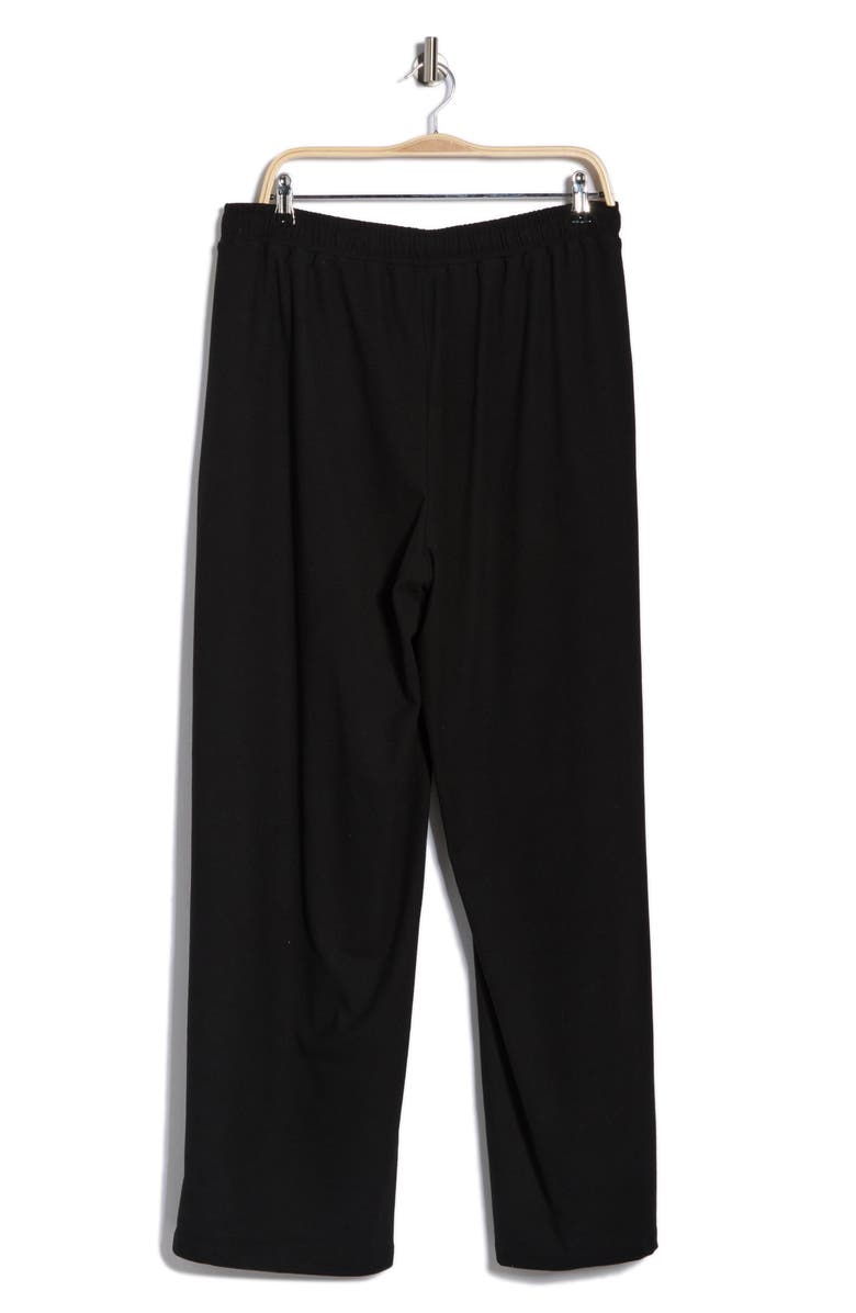MAX STUDIO Heather Knit Sweatpants, Alternate, color, Black