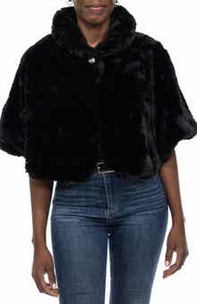 Faux Fur Capelet