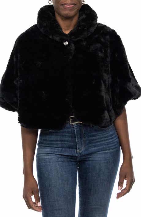 Faux Fur Capelet