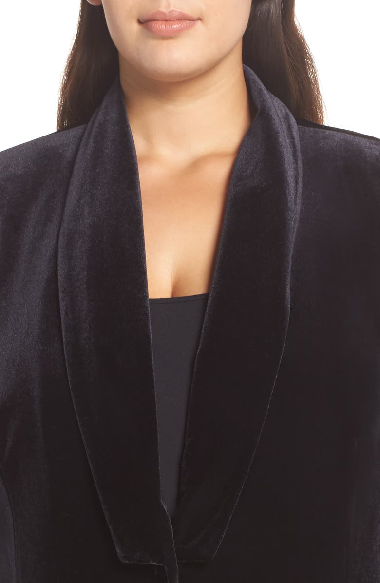 1.STATE Velvet Blazer, Alternate, color, 