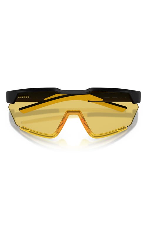 Scuderia Ferrari 41mm Irregular Sunglasses In Yellow