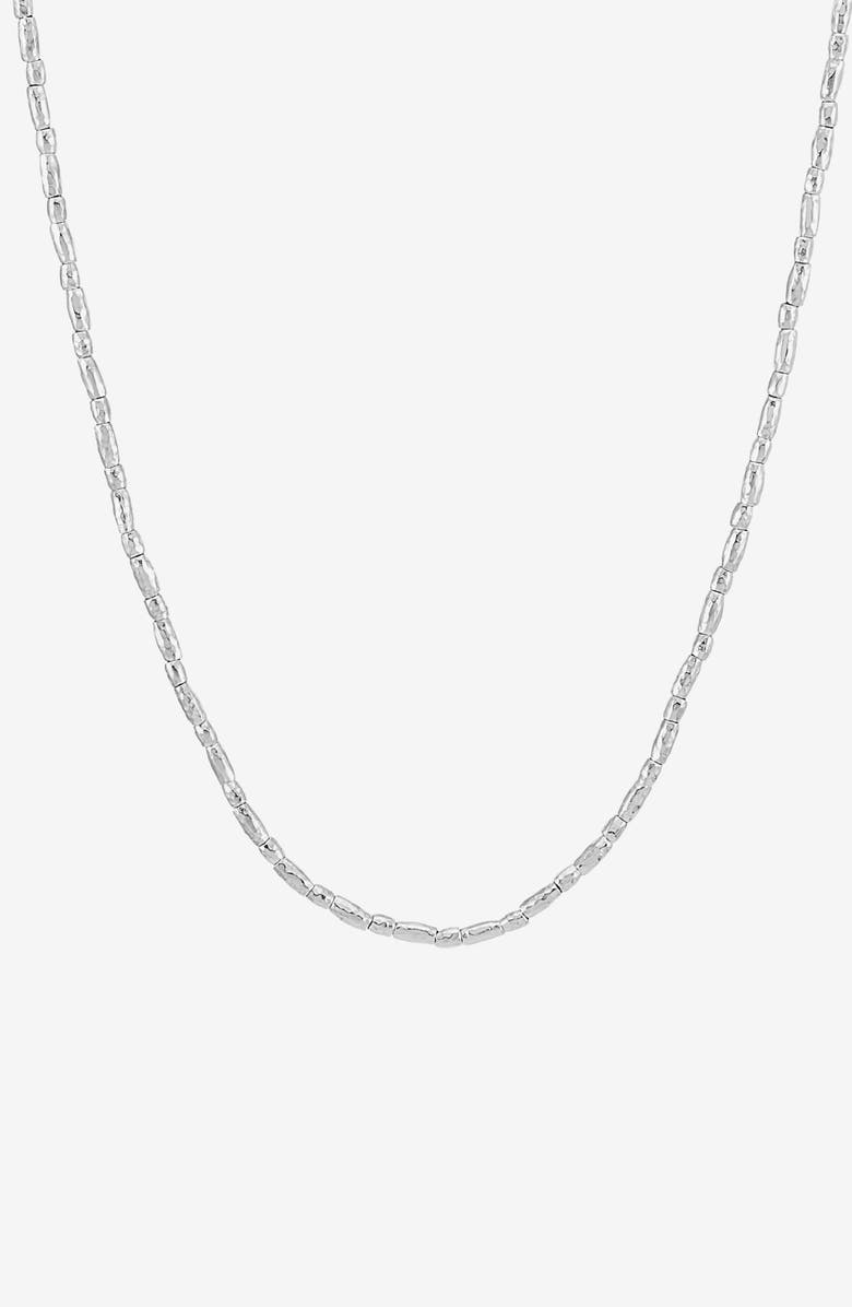 Dower & Hall Men's Rice Nomad Necklace, Alternate, color, Sterling Silver