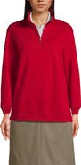 Lands' End Adult Quarter Zip Sweatshirt